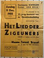 Retro affiche : 25 Davidsfonds 1955, Verzamelen, Posters, Ophalen of Verzenden, Gebruikt