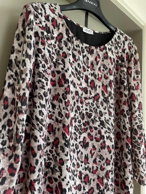 LIU JO ( It.44 B 38) kleedje met luipaard print, zwarte kant, Vêtements | Femmes, Robes, Taille 38/40 (M), Autres couleurs, Au-dessus du genou