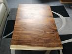 Boomstam salon tafel, Ophalen, Nieuw, Eikenhout, Eik krasvrij