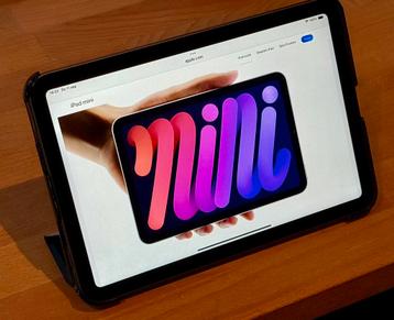 iPad Mini 6 - 64GB - in perfecte staat + hoes beschikbaar voor biedingen