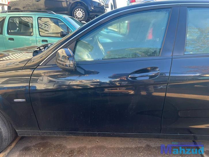 MERCEDES C KLASSE W204 ZWART 197 links voor deur 2007-2011, Auto-onderdelen, Carrosserie, Deur, Mercedes-Benz, Gebruikt, Ophalen of Verzenden