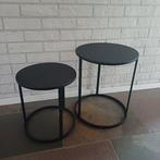 2 ronde salon of bijzet tafeltjes, Ophalen