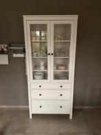 Vitrinekast HEMNES Ikea, Ophalen, Gebruikt, Met deur(en)
