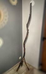 Porte-laisse en bois rustique – fait main, Enlèvement ou Envoi, Comme neuf, Bois, 150 à 200 cm