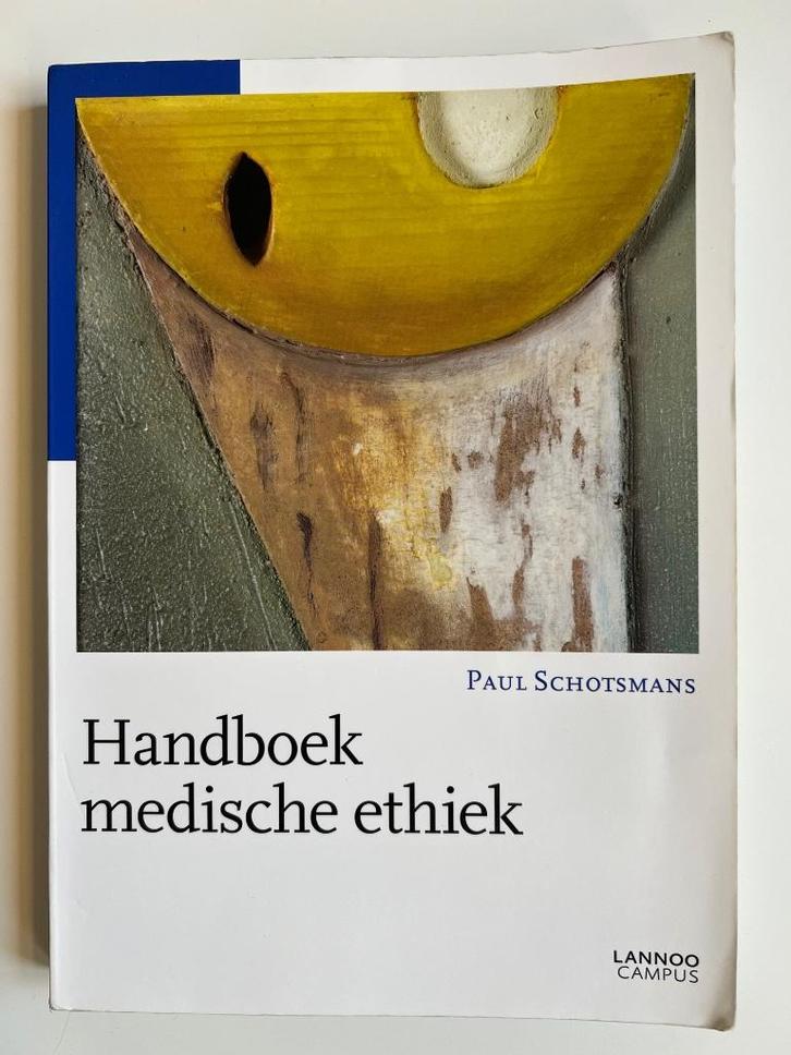 Handboek medische ethiek, Boeken, Studieboeken en Cursussen, Gelezen, Hoger Onderwijs, Verzenden