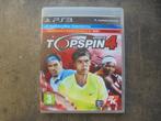 Topspin 4 voor PS3 (zie foto's), Ophalen of Verzenden, Gebruikt