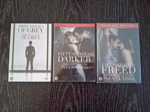 Fifty Shades 1/2/3, Cd's en Dvd's, Dvd's | Komedie, Zo goed als nieuw, Romantische komedie, Boxset, Vanaf 16 jaar, Ophalen of Verzenden
