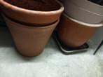 3 pots de fleurs en terre cuite, Terracotta, Enlèvement ou Envoi
