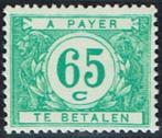 Strafportzegel TX56 België postfris, Postzegels en Munten, Overig, Zonder stempel, Verzenden, Postfris