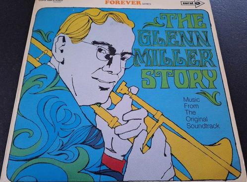 GLENN MILLER - The Glenn Miller Story LP VINYL / CORAL 1971, Cd's en Dvd's, Vinyl | Jazz en Blues, Gebruikt, Jazz, 1940 tot 1960