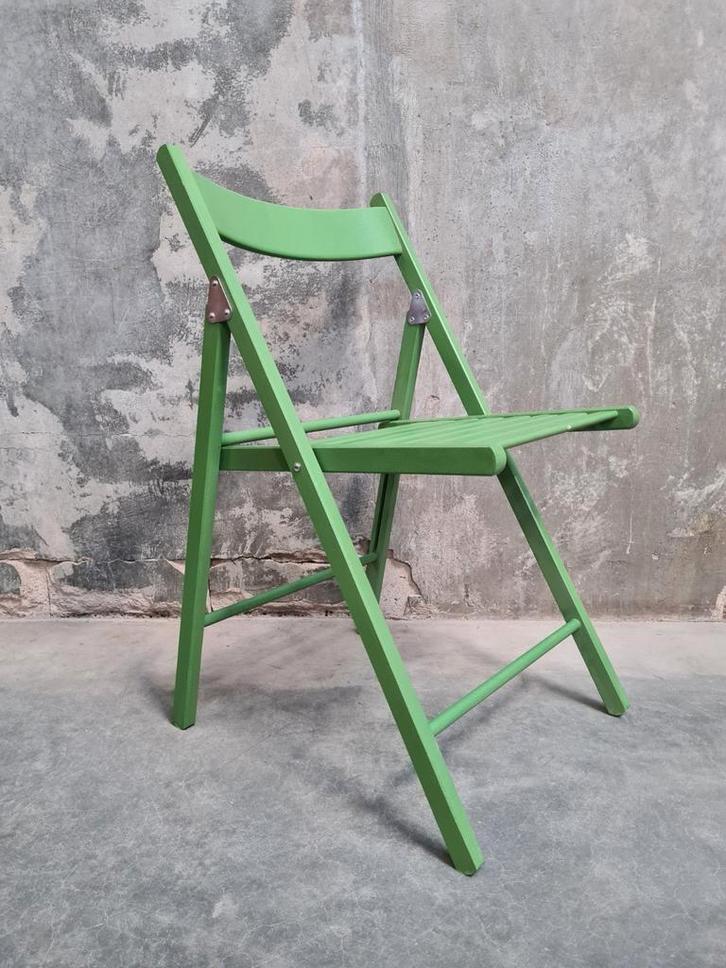 GROTE partij retro vintage houten KLAPSTOELEN lot plooistoel, Huis en Inrichting, Stoelen, Nieuw, Vijf, Zes of meer stoelen, Hout