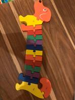 Houten puzzel met cijfers tot 15, Kinderen en Baby's, Speelgoed | Houten speelgoed, Ophalen, Zo goed als nieuw