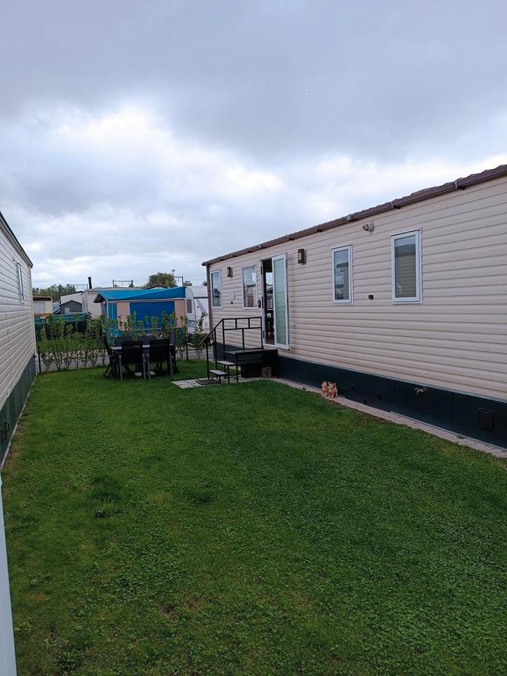 Stacaravan 3 slaapkamers in Knokke-Heist, Caravans en Kamperen, Stacaravans, Ophalen of Verzenden
