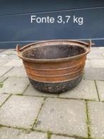 Chaudron en fonte, Enlèvement, Utilisé