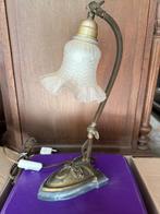 Antieke bureaulamp, Ophalen