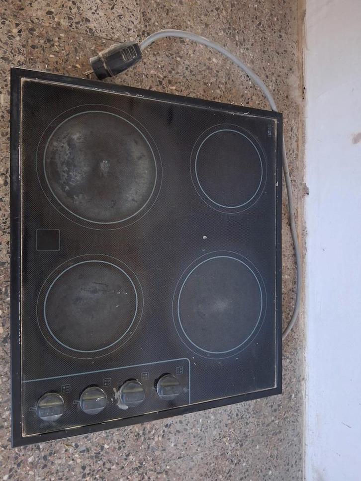 Glaskeramisch bord 50x57cm, Elektronische apparatuur, Kookplaten, Ophalen