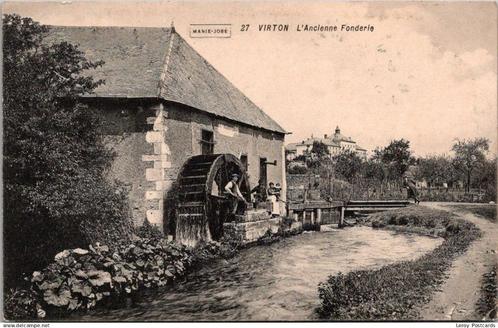 L'Ancienne Fonderie, Virton 1915 (Feldpost), Verzamelen, Postkaarten | België, Gelopen, Luxemburg, Voor 1920, Verzenden
