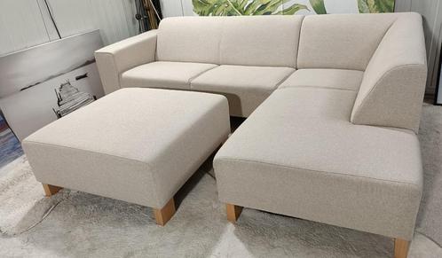 Prachtige beige hoeksalon ,als nieuw!(bezorgoptie), Huis en Inrichting, Zetels | Zetels, Zo goed als nieuw, Hoekbank, 250 tot 300 cm