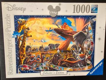 Puzzel Ravensburger, Disney, 1000 stukjes, volledig. beschikbaar voor biedingen