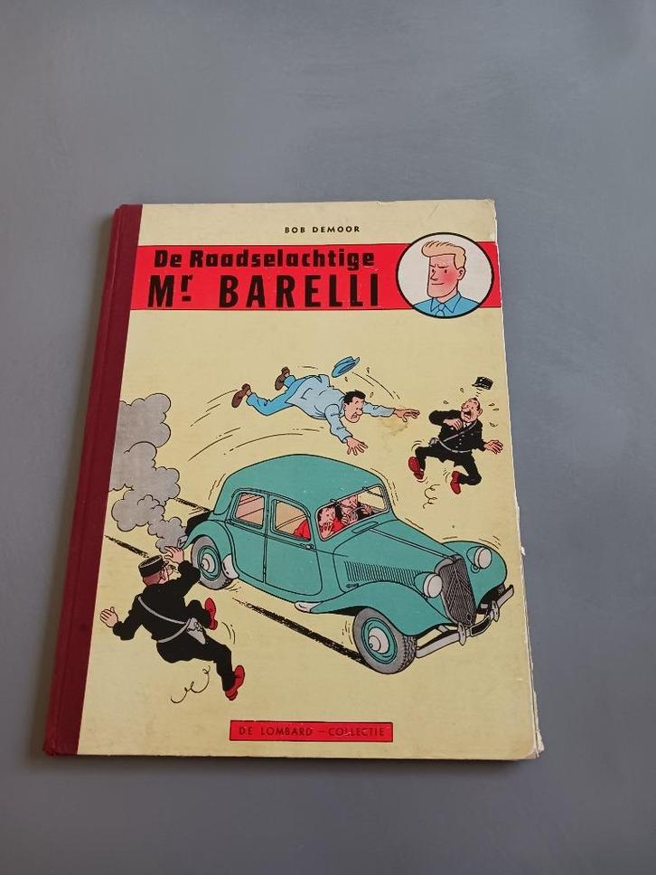 De Raadselachtige Mr. Barelli, HC 1ste druk, goede staat, Boeken, Stripverhalen, Ophalen of Verzenden