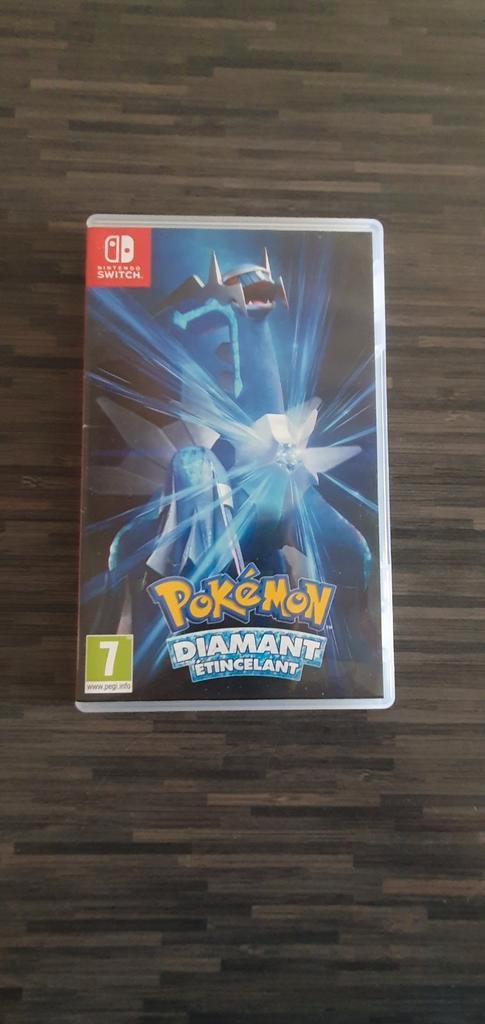 Pokémon Diamant Étincelant, Consoles de jeu & Jeux vidéo, Jeux | Nintendo Switch, Comme neuf, Jeu de rôle (Role Playing Game)