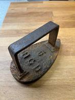 Gietijzeren strijkijzer 5, Antiek en Kunst, Ophalen