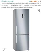 Siemens frigo congélateur, Elektronische apparatuur, Koelkasten en IJskasten, Ophalen, Gebruikt, Met aparte vriezer