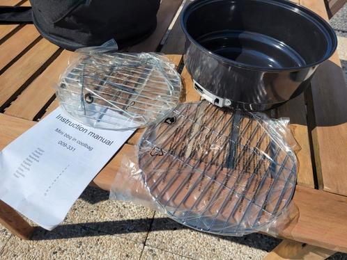 Draagbare barbecue met transport- en opbergzak NIEUW, Caravans en Kamperen, Kampeeraccessoires, Zo goed als nieuw, Ophalen of Verzenden
