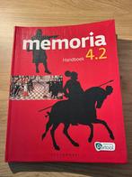 Memoria 4.2 Handboek, Boeken, ASO, Geschiedenis, Ophalen of Verzenden, Zo goed als nieuw