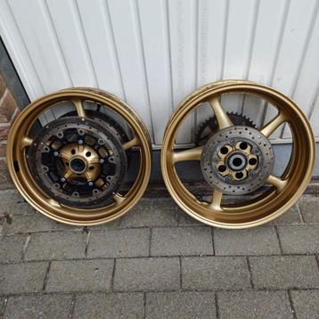 Jantes Yamaha R6 modèles RJ11 ET RJ15, 600 cm³, Super Sport, Particulier, 4 cylindres