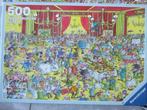 puzzel ravensburger restaurant 500, Hobby en Vrije tijd, Denksport en Puzzels, Ophalen of Verzenden, 500 t/m 1500 stukjes, Gebruikt