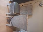 4 landelijke stoelen te koop, Huis en Inrichting, Stoelen, Riet of Rotan, Vier, Gebruikt, Landelijk