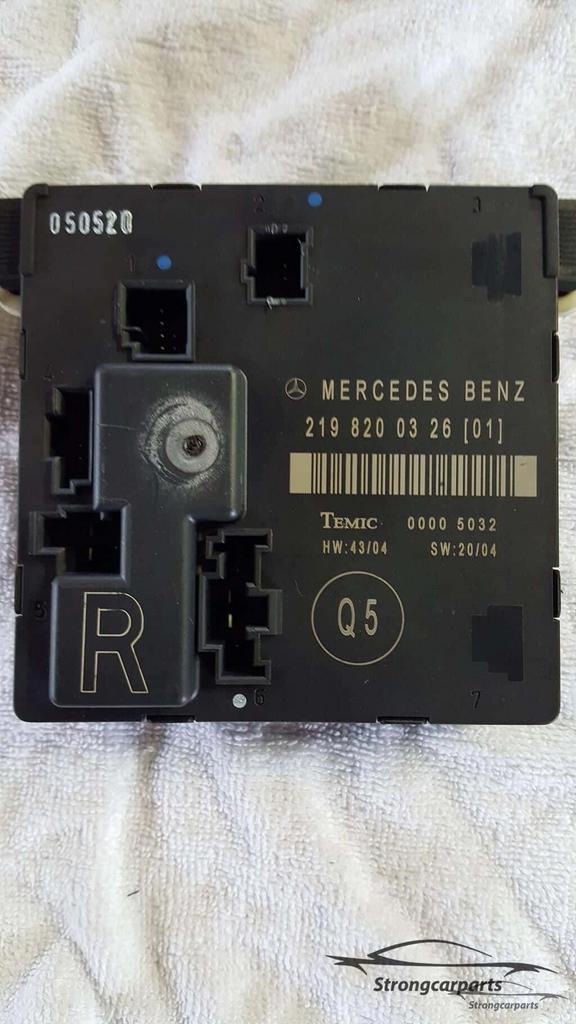 Mercedes CLS Deur module rechts achter. 2198200326, Auto-onderdelen, Elektronica en Kabels, Mercedes-Benz, Gebruikt, Ophalen of Verzenden