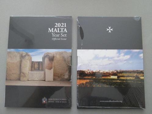 Malta 2021 originele blister, Timbres & Monnaies, Monnaies | Europe | Monnaies euro, Série, Autres valeurs, Malte, Enlèvement