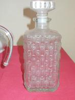 Kristallen Whiskey karaf met glazen dop, Antiek en Kunst, Ophalen