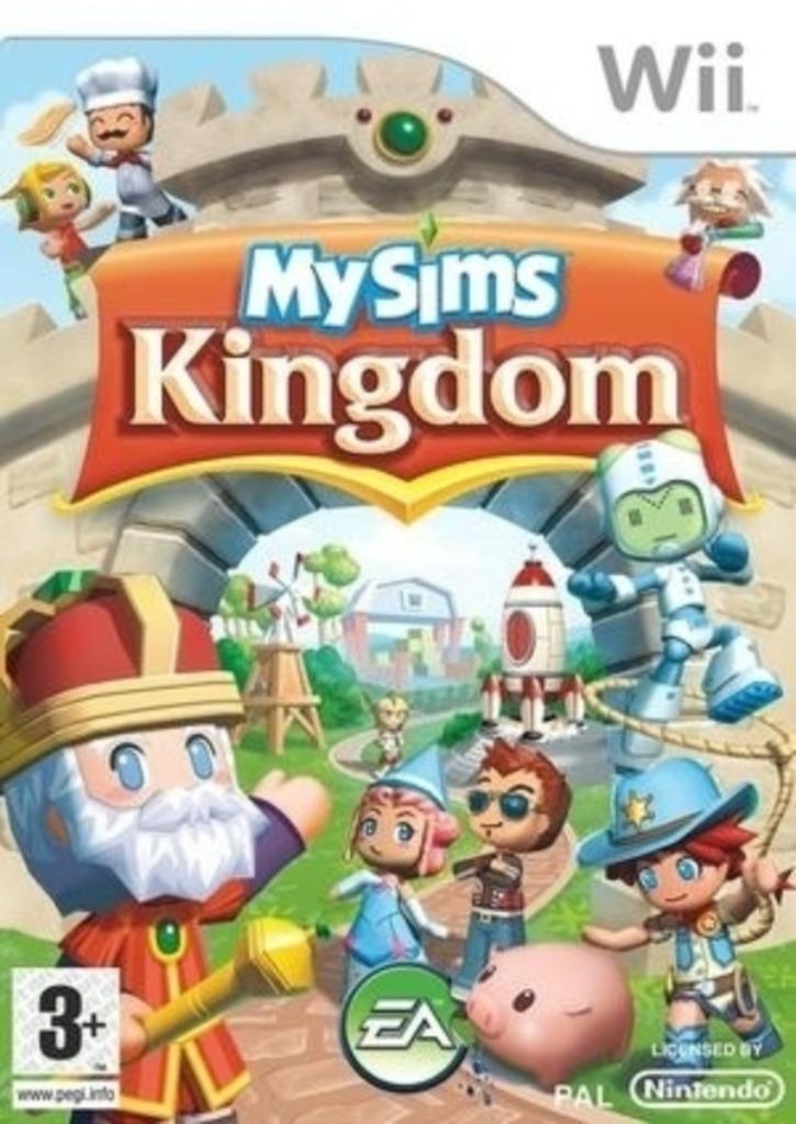 MySims Kingdom Wii – Slechts €7,99!, Games en Spelcomputers, Games | Nintendo Wii, Refurbished, Avontuur en Actie, 1 speler, Vanaf 3 jaar