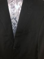 Veston homme gris fines rayures - Taille : 56, Porté, Gris