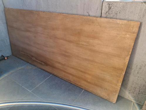 Tafelblad 96cm x 219cm (poten beschikbaar), Doe-het-zelf en Bouw, Platen en Panelen, Gebruikt, Hout, Ophalen