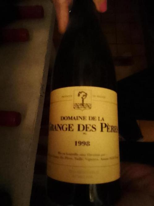 vin rouge Grange des Pères 1998 Hérault Languedoc Roussillon, Collections, Vins, Neuf, Vin rouge, France, Pleine, Enlèvement