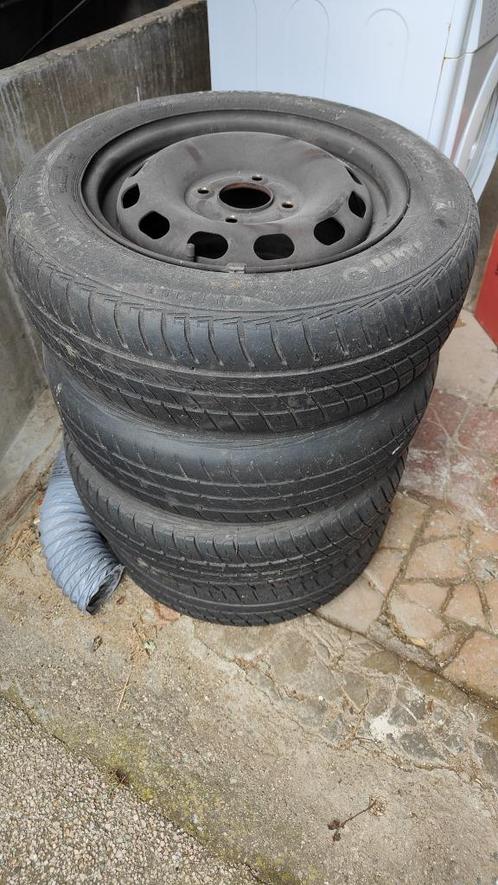 Pneus été 175/65-R14 sur jantes Ford Fiesta, Auto-onderdelen, Banden en Velgen, Band(en), Zomerbanden, 14 inch, 175 mm, Personenwagen