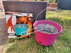 Tafel BBQ/ mini BBQ voor terras, Ophalen of Verzenden, Zo goed als nieuw