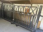 Staal landelijk poort, Tuin en Terras, Tuinhekken en Hekwerk, Ophalen, Zo goed als nieuw
