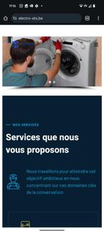 Électro ets, Elektronische apparatuur, Wasmachines, Ophalen of Verzenden