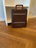 VINTAGE Sac / porte-documents vertical, Ophalen, Bruin, Aktetas of Boekentas, 30 tot 40 cm