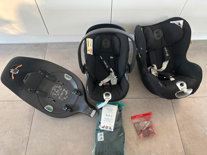 Cybex set autostoelen met Isofix van pasgeborene tot peuter, Kinderen en Baby's, Autostoeltjes, Gebruikt, Overige merken, Isofix