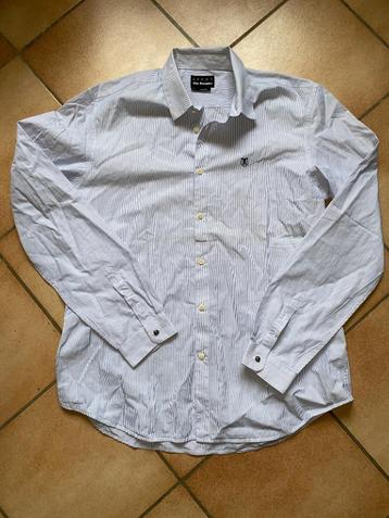 The Kooples Sport herenshirt XL Adjusted gestreept wit  beschikbaar voor biedingen