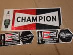 set champion stickers, Ophalen of Verzenden, Nieuw, Auto's