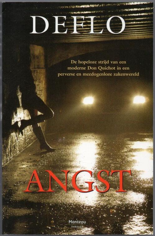 Luc Deflo - Angst, Boeken, Thrillers, Zo goed als nieuw, België, Ophalen of Verzenden