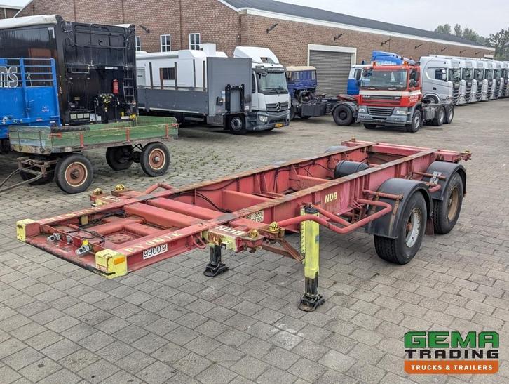 Shladot SD-901M 20FT 2-Assen ROR DrumBrakes - Steel Suspensi, Auto's, Vrachtwagens, Aanhangers en Opleggers