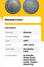 Mooie Sloveense 2€ munt, Postzegels en Munten, Munten | Europa | Euromunten, 2 euro, Slovenië, Ophalen, Losse munt
